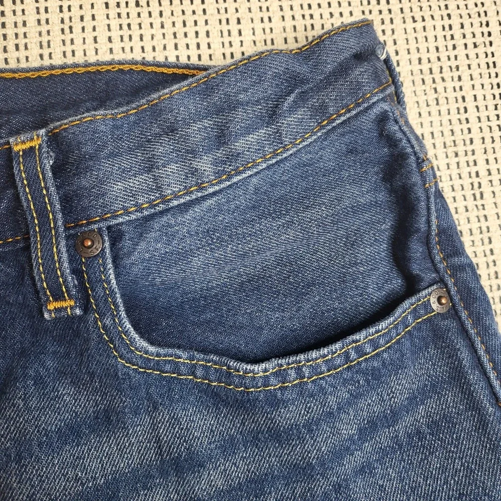 Levis 569 Shorts Men 36 Denim Jorts Baggy‎ Blue Skater Grunge Dad Y2K Light Wash